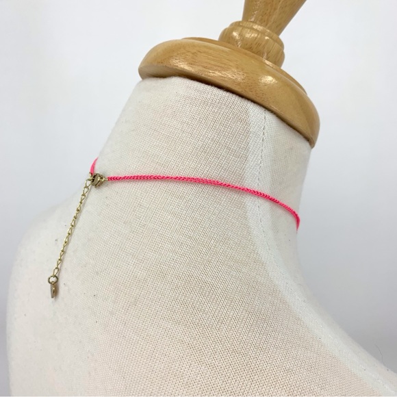 Stella & Dot Girls' Pink and Orange Butterfly Necklace - Picture 6 of 16